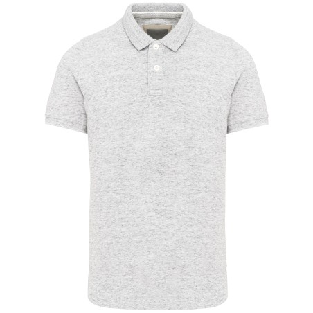 Men\\\'s vintage short sleeve polo shirt