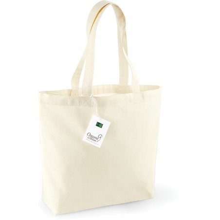 Bolsa de compra de algodón orgánico