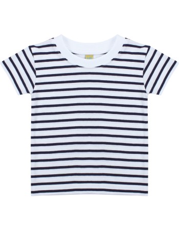 Kids\\\' striped crew neck t-shirt 2