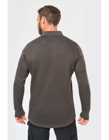 Sudadera cuello polo 2