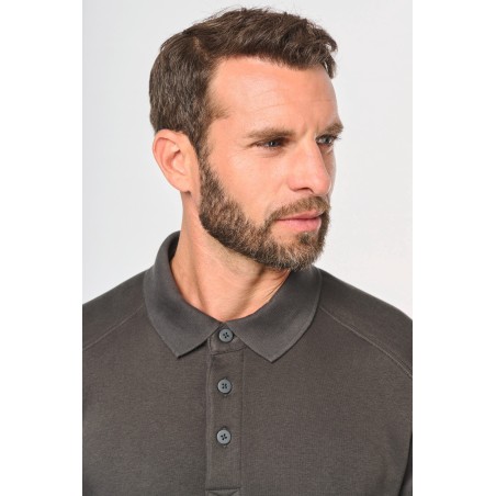 Polo neck sweatshirt