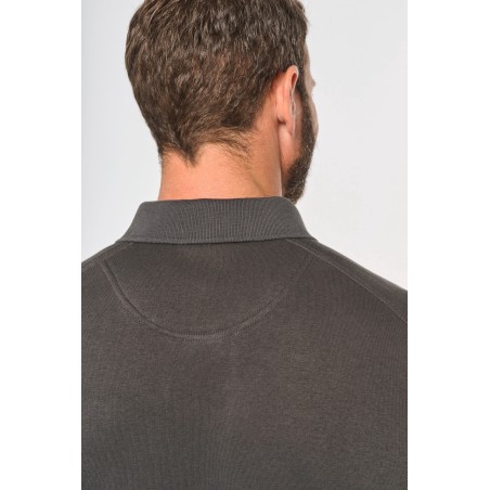 Polo neck sweatshirt