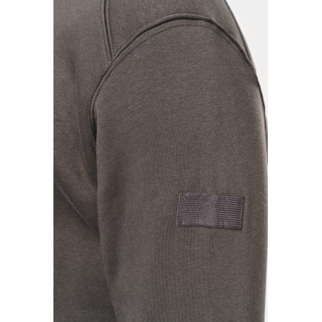 Polo neck sweatshirt