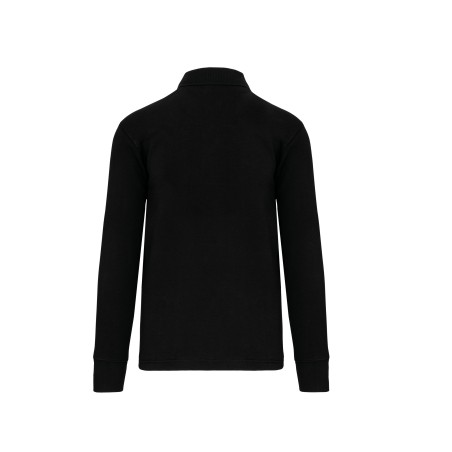 Polo neck sweatshirt