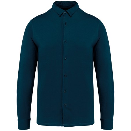 Camisa ecorresponsable de punto jersey hombre