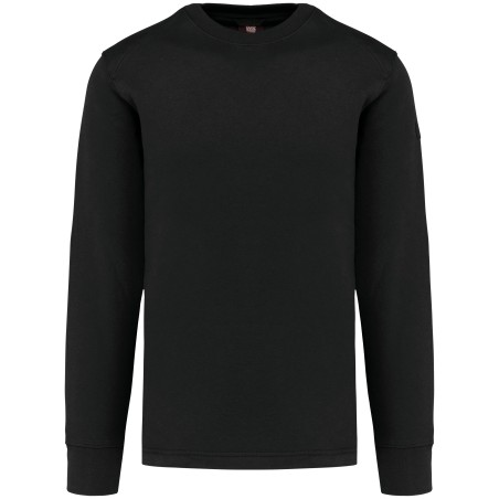 Set-in sleeve sweatshirt