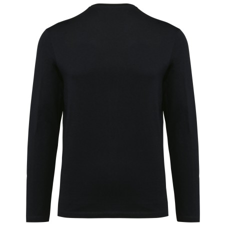 Men\\\'s V-neck long-sleeved Supima® t-shirt
