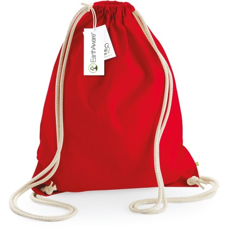 Bolsa de gimnasio EARTHAWARE® - algodón orgánico