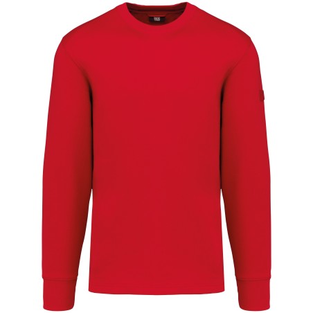 Set-in sleeve sweatshirt