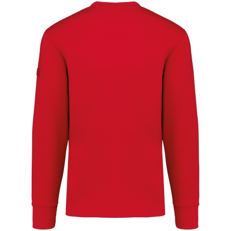 Set-in sleeve sweatshirt
