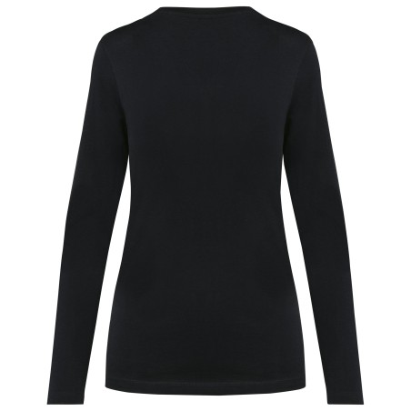 Ladies\\\' crew neck long-sleeved Supima® t-shirt