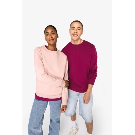 Eco-friendly unisex round neck sweatshirt