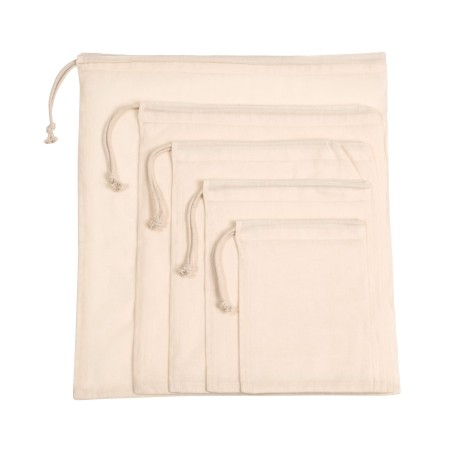 Sliding drawstring in organic cotton