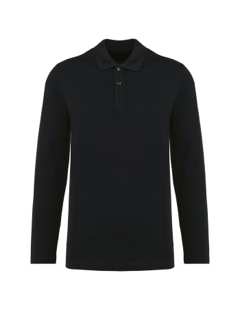 Polo Supima® manga larga hombre 2