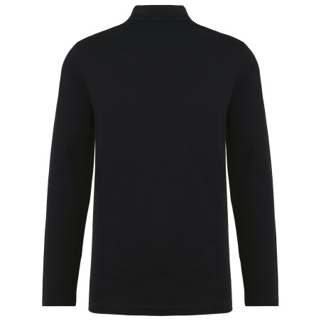 Polo Supima® manga larga hombre
