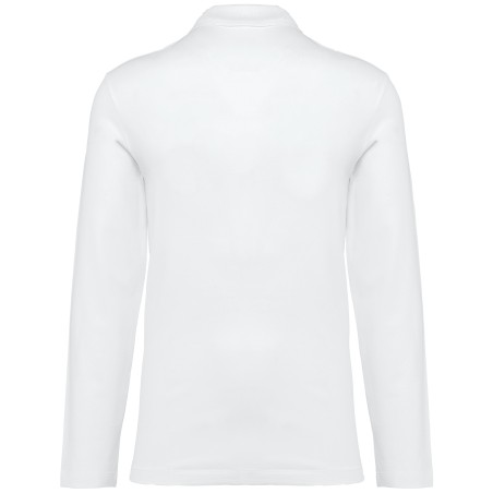 Men\\\'s long-sleeved Supima® polo shirt