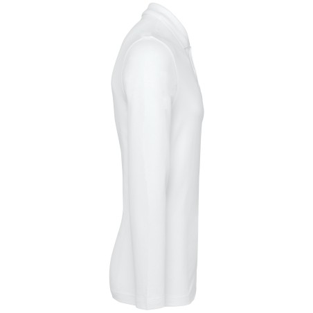 Polo Supima® manga larga hombre