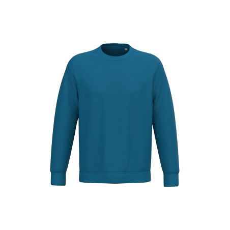 Sudadera  ecorresponsable de cuello redondo unisex