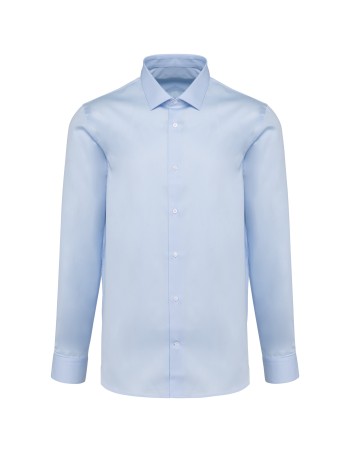 Men\\\'s long-sleeved poplin shirt 2