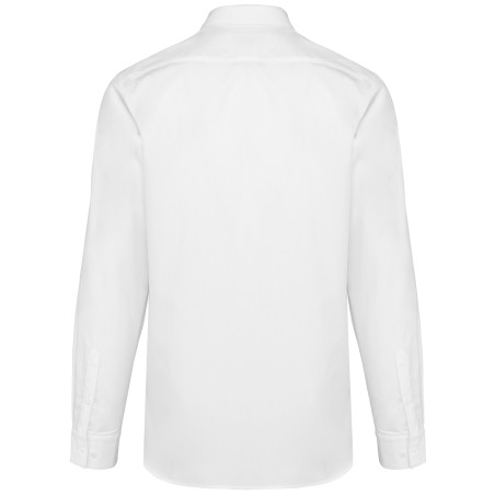 Men\\\'s long-sleeved poplin shirt