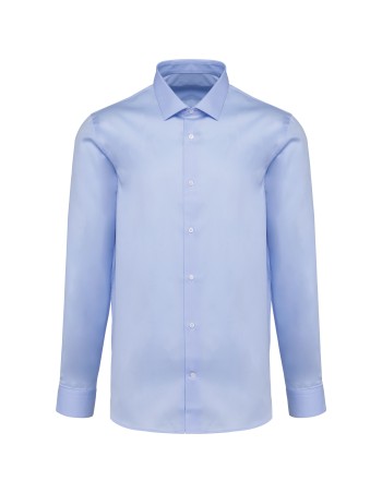 Men\\\'s pinpoint Oxford long-sleeved shirt 2