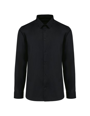 Men\\\'s long-sleeved poplin shirt 2