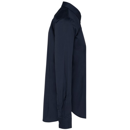 Men\\\'s long-sleeved poplin shirt