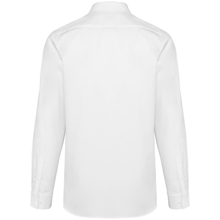 Men\\\'s long-sleeved poplin shirt