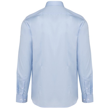 Men\\\'s long-sleeved twill shirt