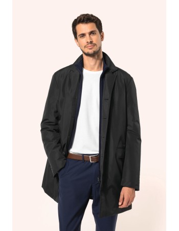 Gabardina estructurada hombre