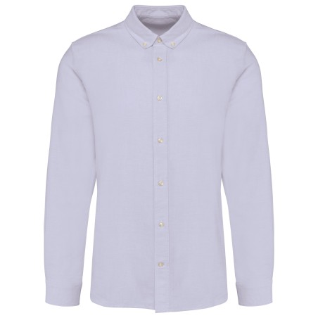 Men Oxford Long-Sleeved Shirt