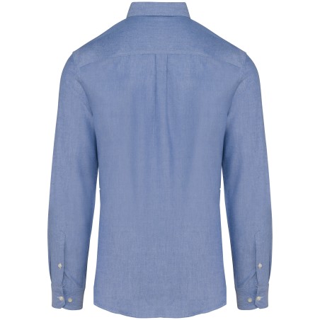 Men Oxford Long-Sleeved Shirt