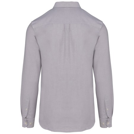 Men Oxford Long-Sleeved Shirt