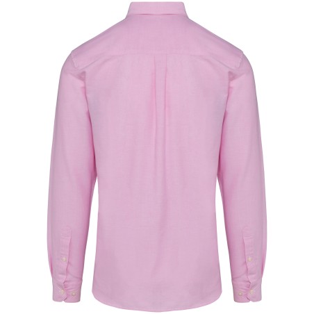 Camisa Oxford manga larga hombre