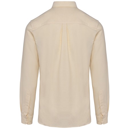 Camisa Oxford manga larga hombre