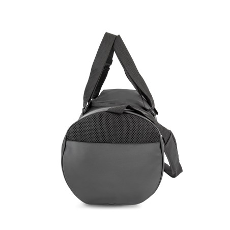 Tubular sports bag with separate shoe compartment