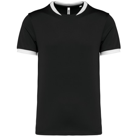 Unisex short-sleeved rugby vest