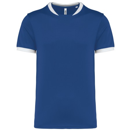 Unisex short-sleeved rugby vest