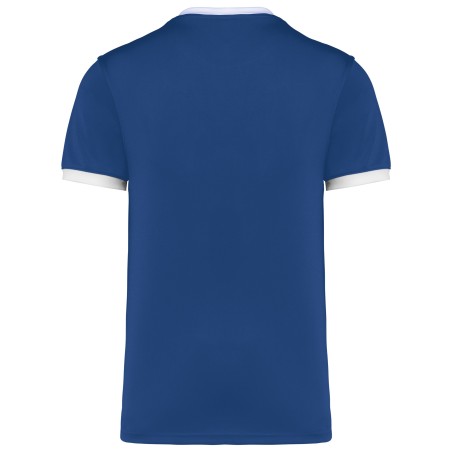 Unisex short-sleeved rugby vest