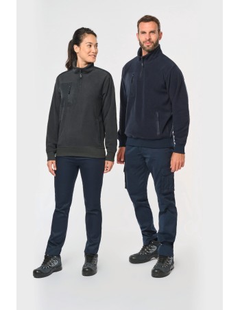 Polar 1/4 cremallera ecorresponsable unisex