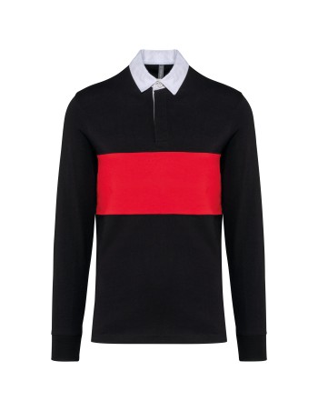 Long-sleeved rugby polo shirt 2