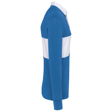 Long-sleeved rugby polo shirt