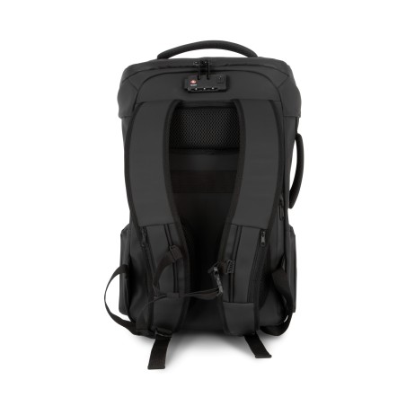 Waterproof anti-theft bag with helmet holder