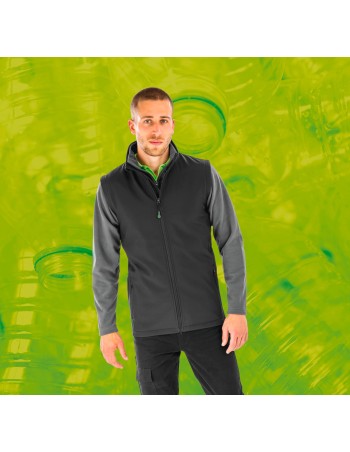 Recycled men’s softshell bodywarmer