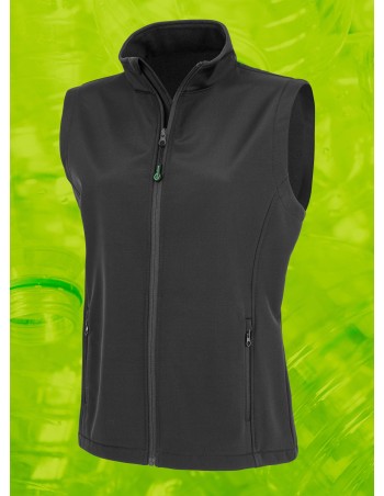 Recycled ladies’ softshell bodywarmer 2