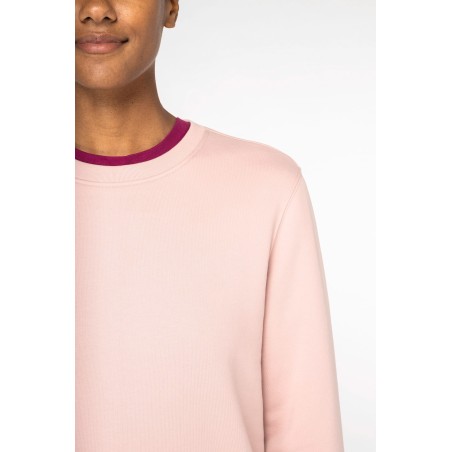 Sudadera  ecorresponsable de cuello redondo unisex