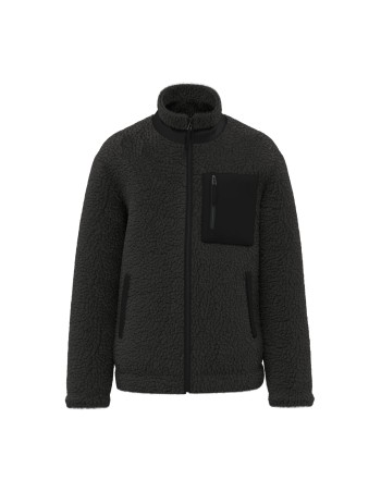 Eco-friendly unisex sherpa jacket 2