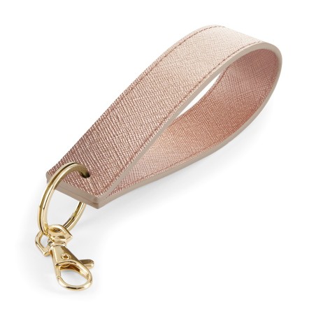 Boutique key ring with strap