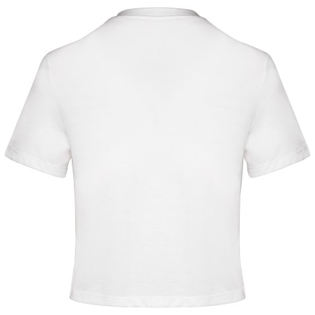Ladies triblend crop top