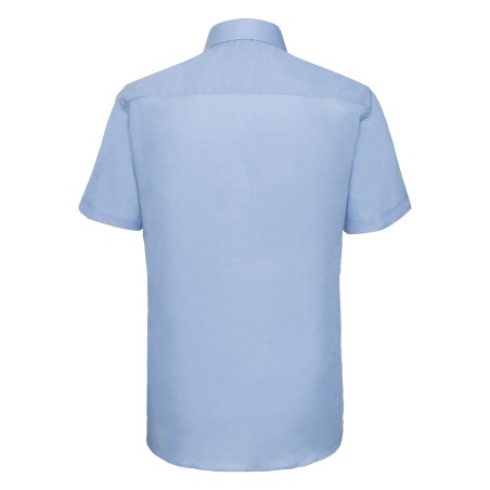 Men\\\'s Short Sleeve Tailored Oxford Shirt